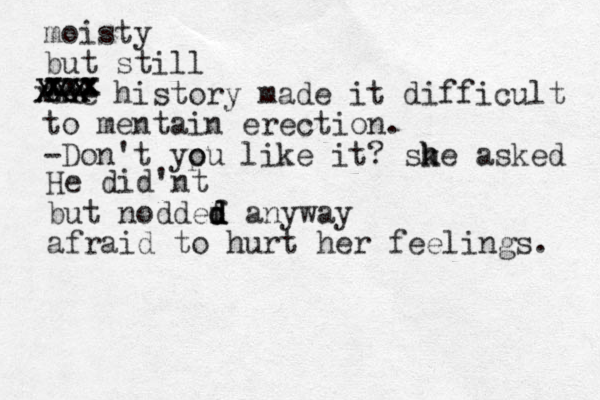 moisty but still the history made it difficult to mentain erection. -Don't yp o ou like it? sk h he asked x xx xxx xxx xxx xxc XXX XXX He did'nt but noddef d d d d anyway afraid to hurt her feelings. 