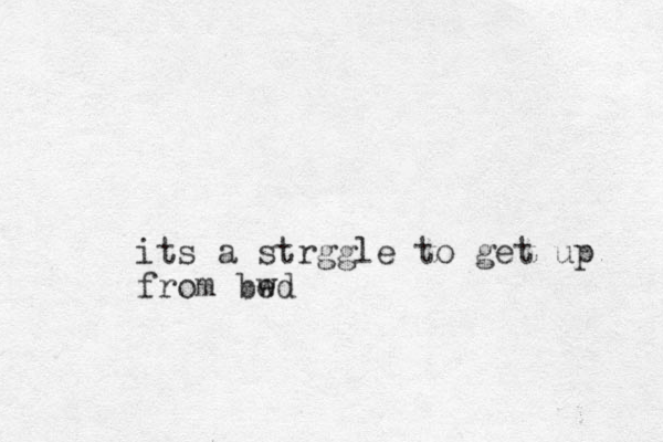 its a strggle to get up from bwd e 