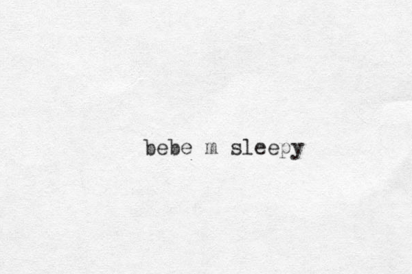 bebe m sleepy
