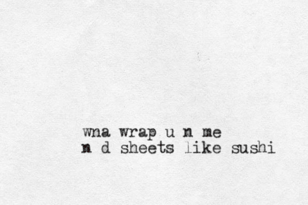 wna wrap u n me n d sheets like sushi 