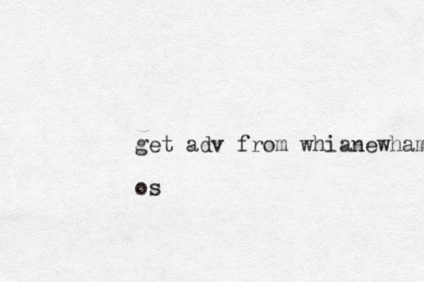 get adv from whianewhamos os