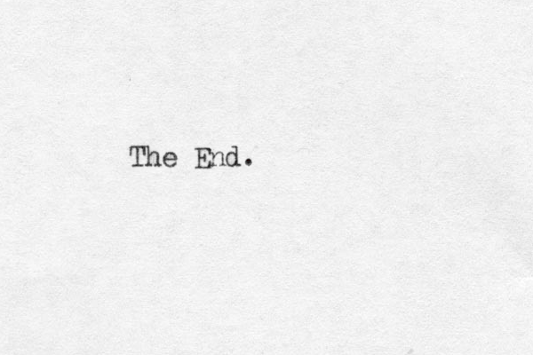 The End.