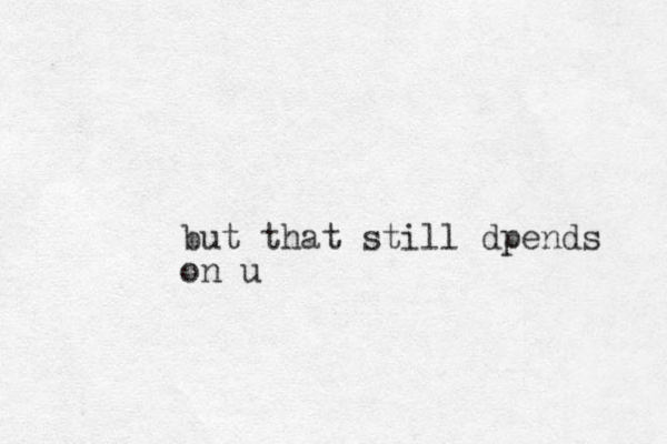 but that still dpends on u