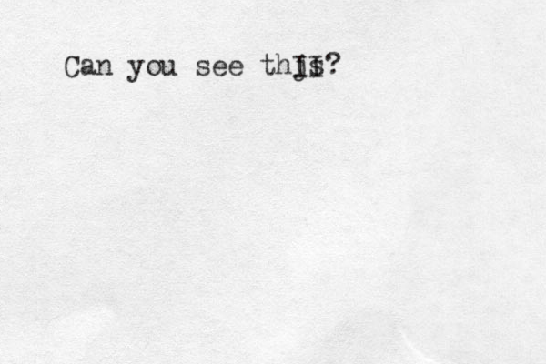 Can you see thjs II?