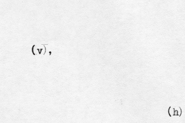 (v), (h) 