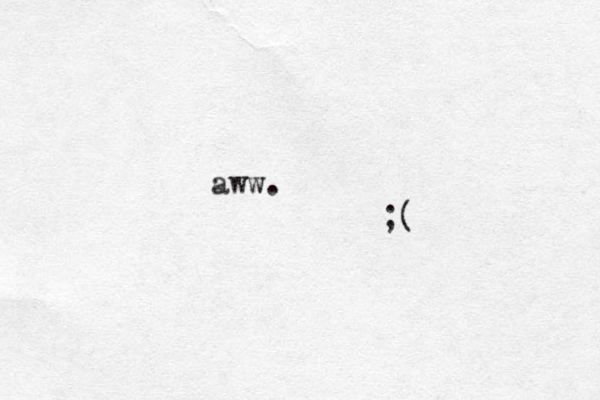 aww. ;( 
