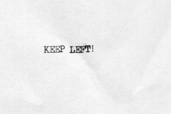 KEEP LEFY T T!