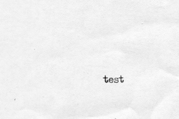 test
