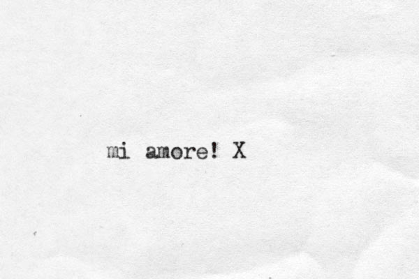 mi amore! X