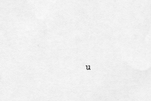 u