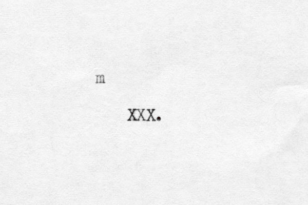 m XXX.