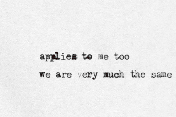 applies to me too we are very much the same 