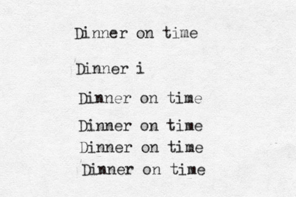 Dinner on time Dinner i Dinner on time Dinner on time Dinner on time Dinner on time 