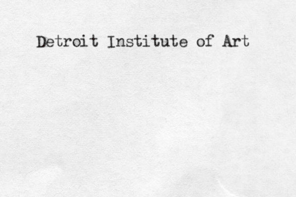 Detroit Institute of Art 