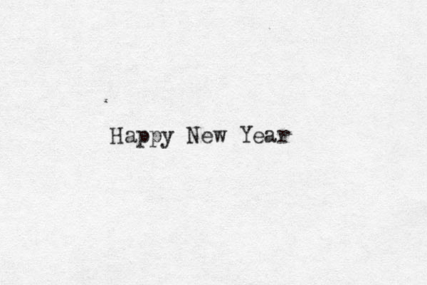 Happy New Year
