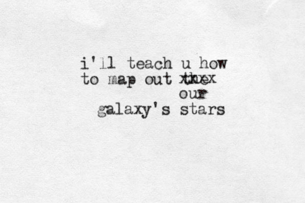 i'll teach u how to map out the xxxx our galaxy's stars