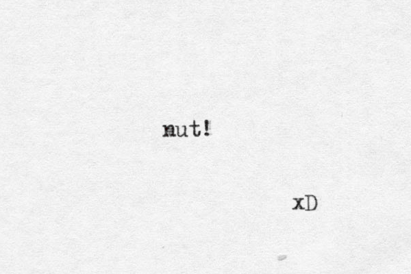 nut! xD