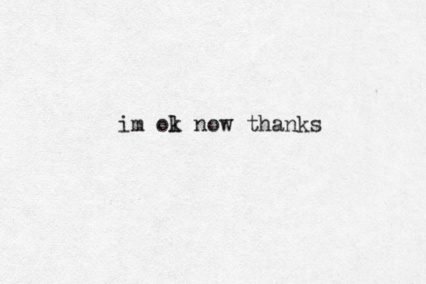 im ol k now thanks