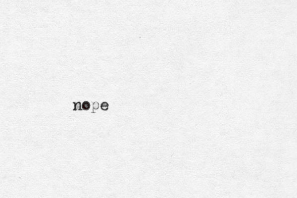 nope 