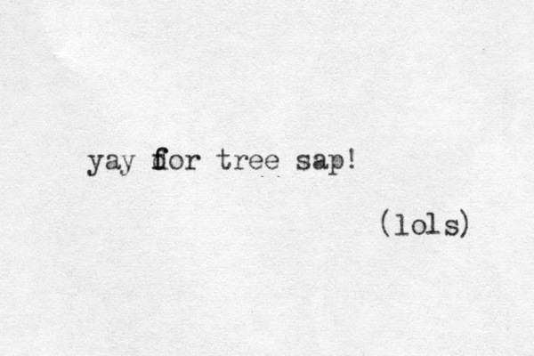 yay dor f f tree sap! (lols) 