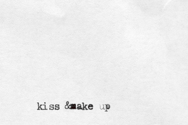 kiss &make up 