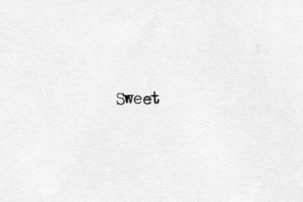 Sweet