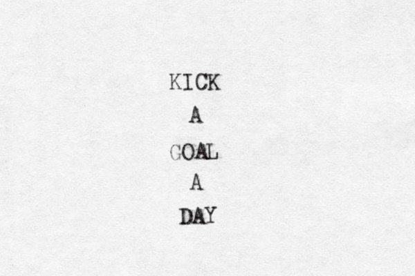 KICK A GOAL A DAY 