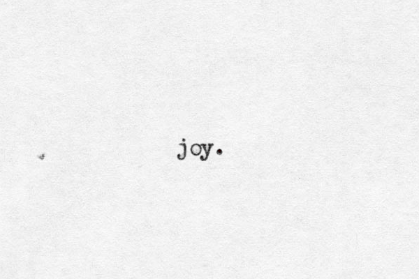 joy.
