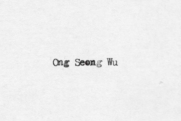 Ong Seong Wu
