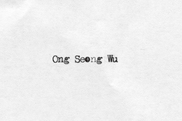 Ong Seong Wu
