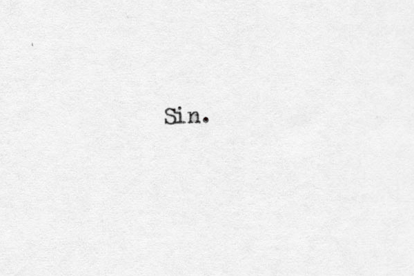 Sin.