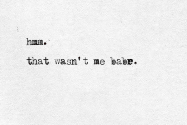 hmm. that wasn't me babr e e.