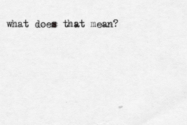 what does that mean?