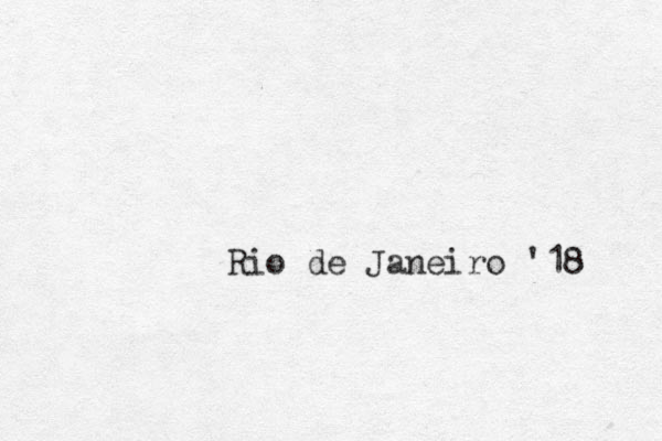 Rio de Janeiro '18 