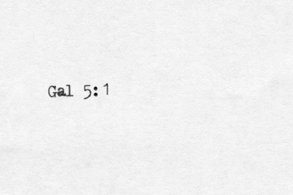 Gal 5:1
