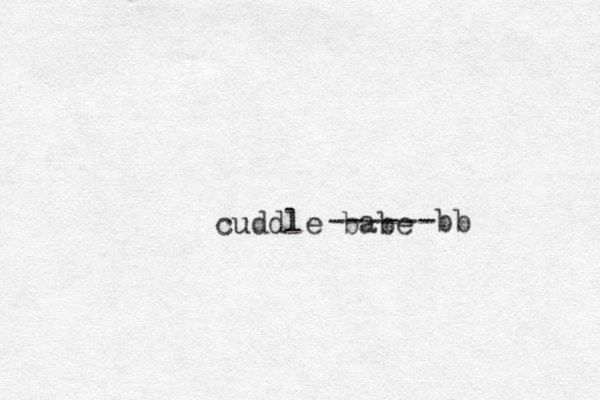 cuddle babe ------bb