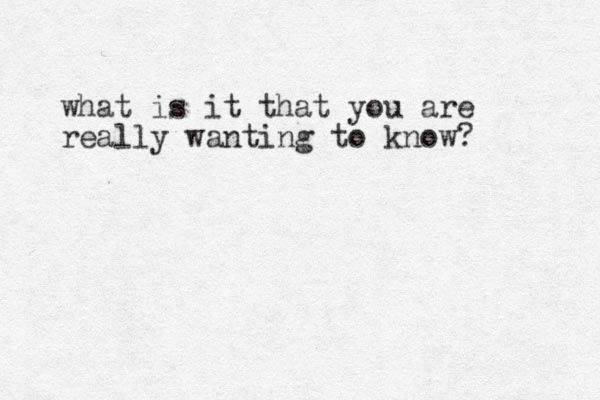 what is it that you are really wanting to know? 