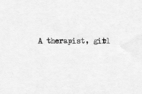 A therapist, git rl