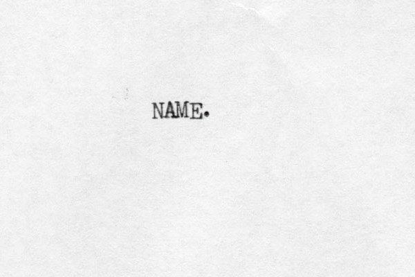 NAME.