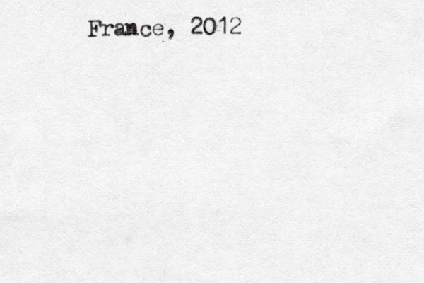 France, 2012