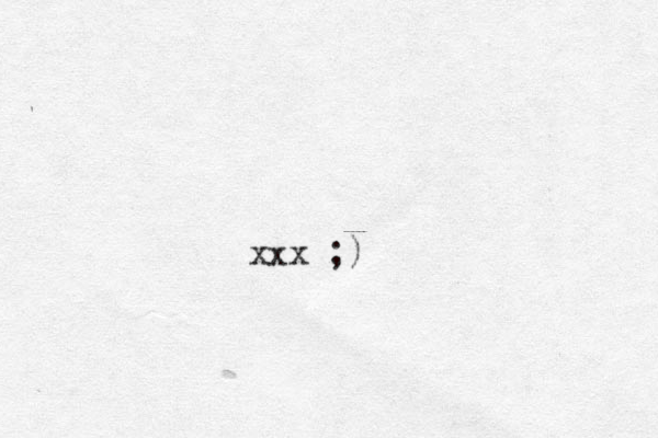 xxx ;)