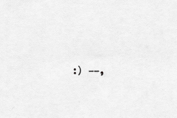 :) --,