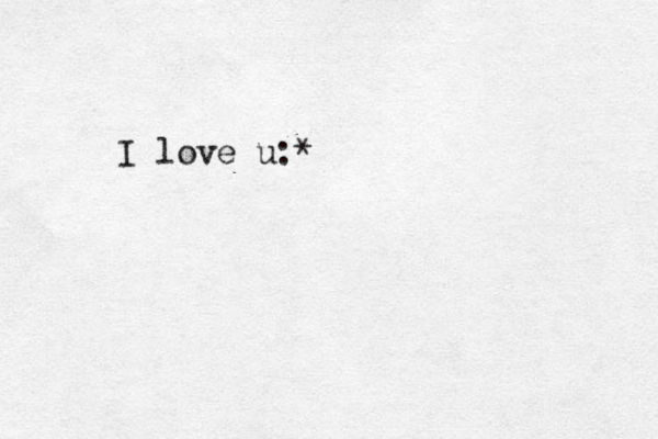 I love u:*