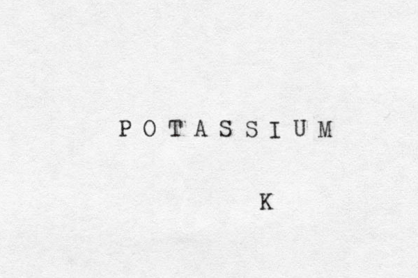 P O T A S S I U M K