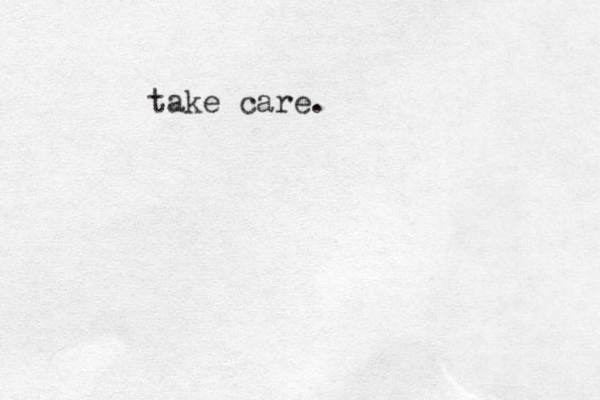 take care.