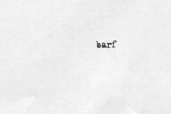 barf