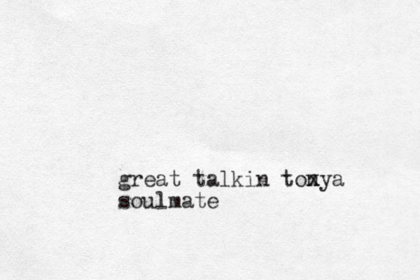 great talkin tony x a soulmate
