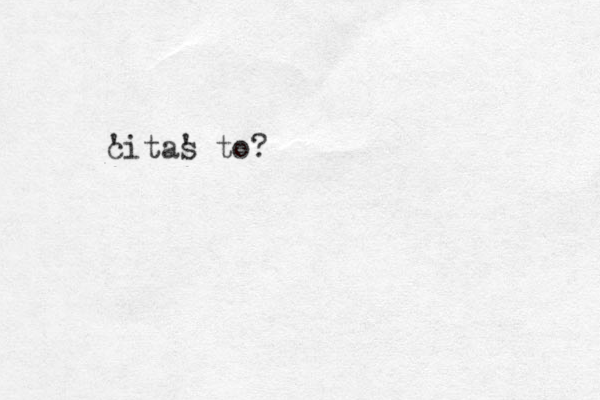 c 'itas ' to?