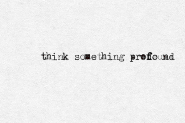 think something prod f found 