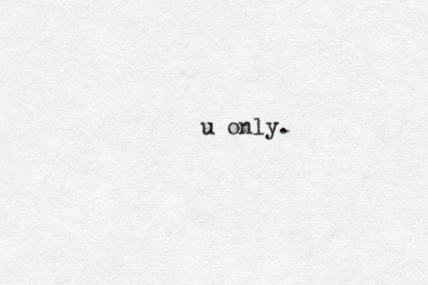 u only.
